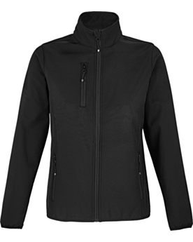 Nachhaltige Damen Softshelljacke aus recyceltem Polyester