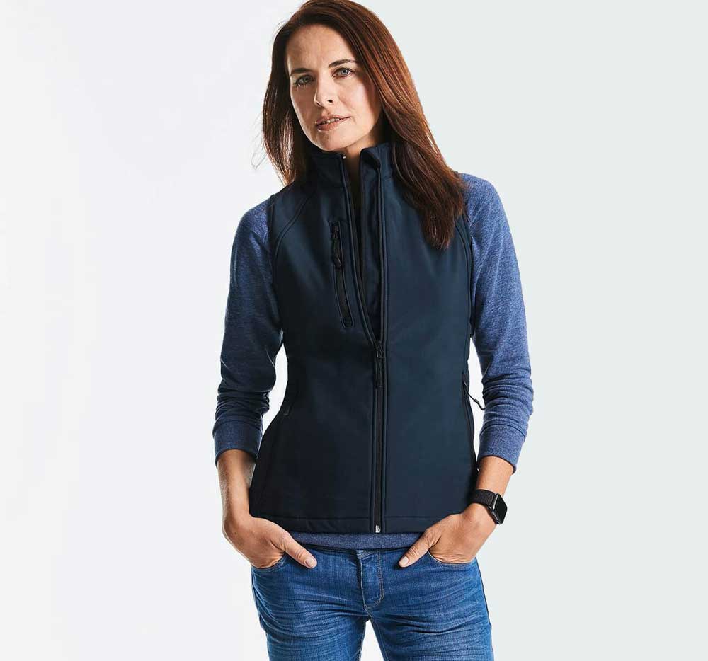 Damen Softshellweste Gilet